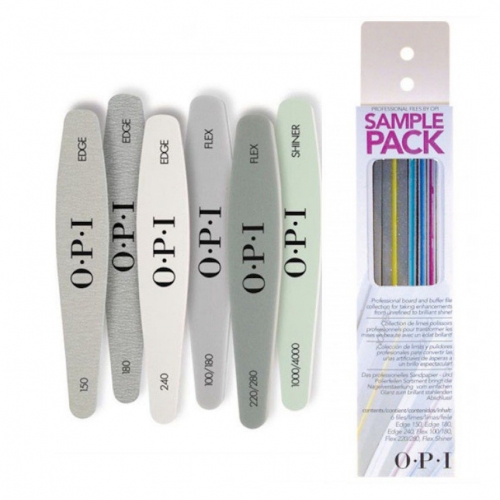 Пилки для ногтей OPI Sample Pack набор 6 шт